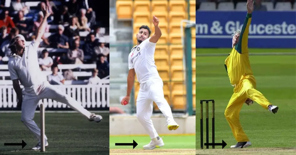 ULTRA SIDE ON / PASS SIDE ON fast bowling action